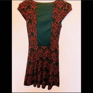 Candie's Dresses - Candies red & black short sleeve skater dress! Candie's Dresses - Candies red & black short sleeve skater dress!